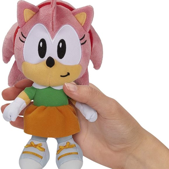 Jakks Pacific Toys Sonic The Hedgehog Amy Rose Plush Toy Poshmark